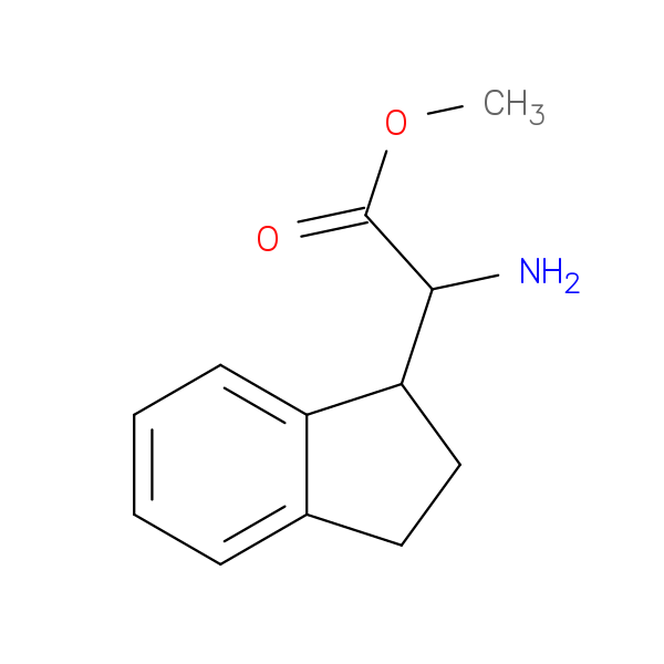 methyl 2-amino-2-(2,3-dihydro-1H-inden-1-yl)acetate
