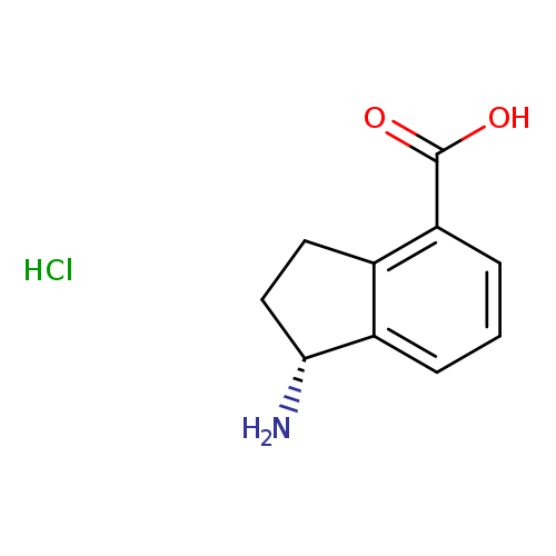 (1R)-1-amino-2,3-dihydro-1H-indene-4-carboxylic acid hydrochloride