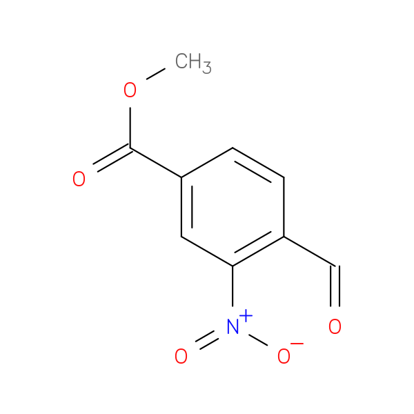 Methyl 4-formyl-3-nitrobenzoate