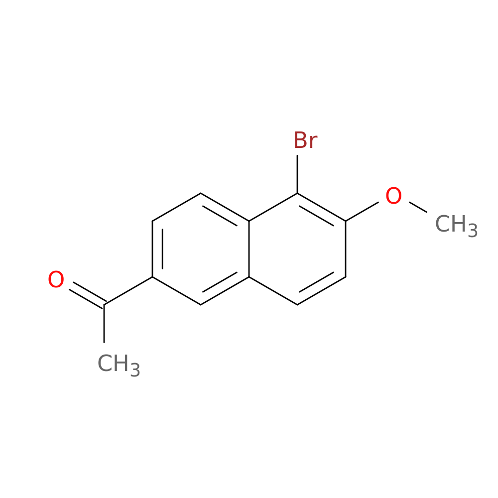 2-Acetyl-5-bromo-6-methoxynaphthalene