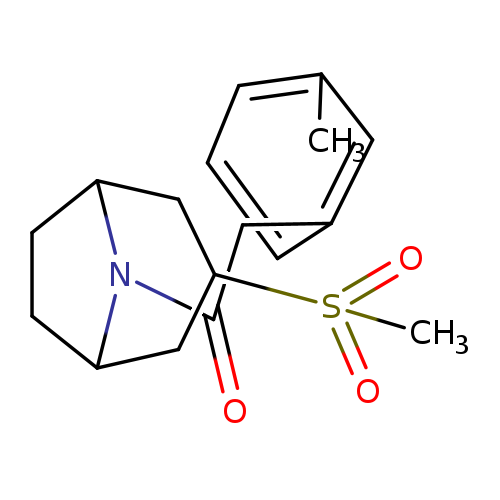 1-{3-methanesulfonyl-8-azabicyclo[3.2.1]octan-8-yl}-2-(3-methylphenyl)ethan-1-one