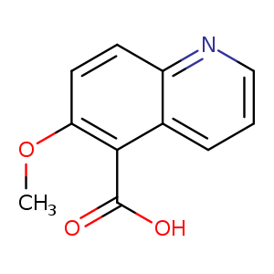 5-Quinolinecarboxylic acid, 6-methoxy-