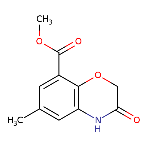 Methyl 6-methyl-3-oxo-3,4-dihydro-2H-benzo[b][1,4]oxazine-8-carboxylate