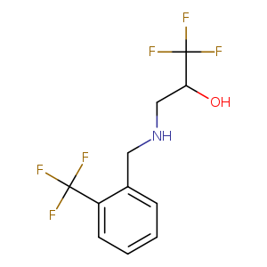 1,1,1-Trifluoro-3-([2-(trifluoromethyl)benzyl]amino)-2-propanol