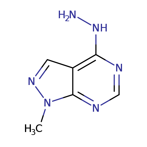 4-Hydrazinyl-1-methyl-1H-pyrazolo[3,4-d]pyrimidine