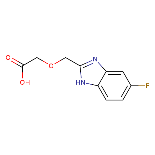 [(5-Fluoro-1h-benzimidazol-2-yl)methoxy]acetic acid