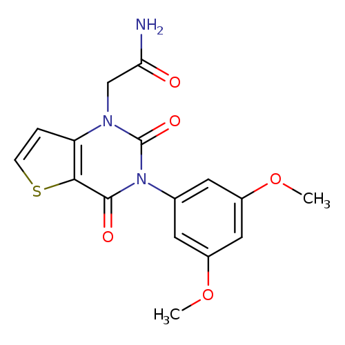 2-[3-(3,5-dimethoxyphenyl)-2,4-dioxo-1H,2H,3H,4H-thieno[3,2-d]pyrimidin-1-yl]acetamide