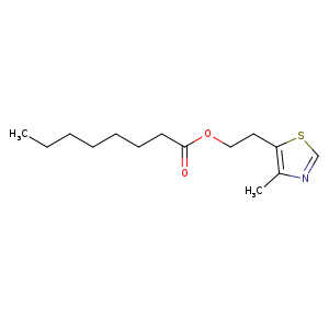 Octanoic acid, 2-(4-methyl-5-thiazolyl)ethyl ester
