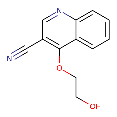4-(2-Hydroxyethoxy)quinoline-3-carbonitrile