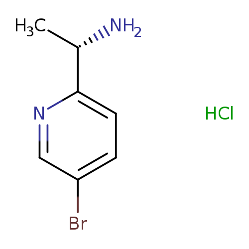 2-Pyridinemethanamine, 5-bromo-α-methyl-, hydrochloride (1:1), (αS)-