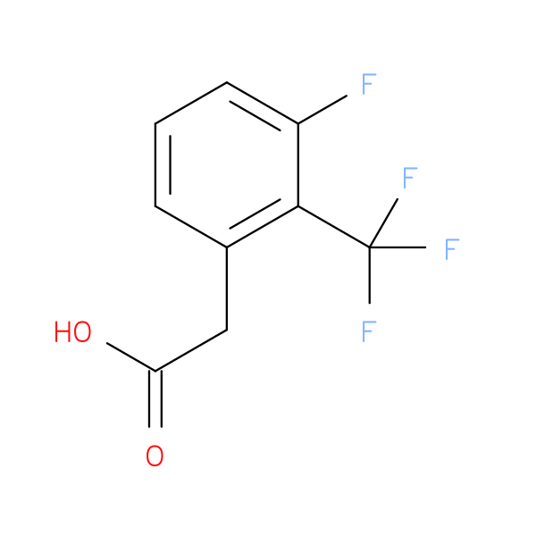 2-(3-Fluoro-2-(trifluoromethyl)phenyl)acetic acid