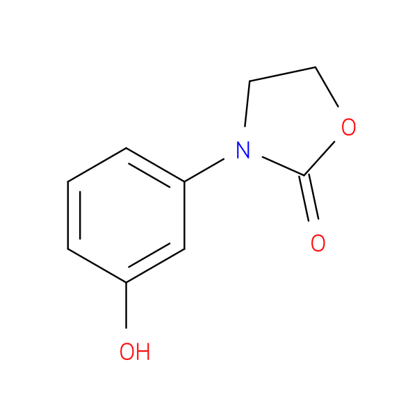 3-(3-Hydroxyphenyl)-1,3-oxazolidin-2-one