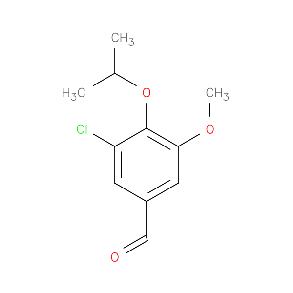 3-Chloro-4-isopropoxy-5-methoxybenzaldehyde