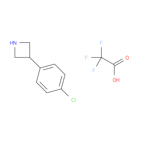 3-(4-chlorophenyl)azetidine; trifluoroacetic acid