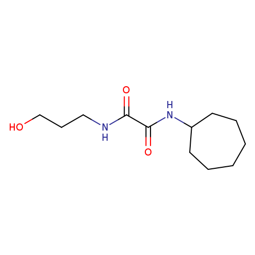 N'-cycloheptyl-N-(3-hydroxypropyl)ethanediamide