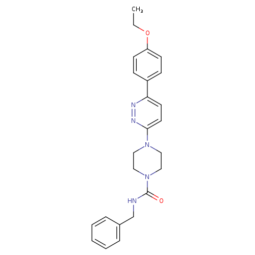 N-benzyl-4-[6-(4-ethoxyphenyl)pyridazin-3-yl]piperazine-1-carboxamide