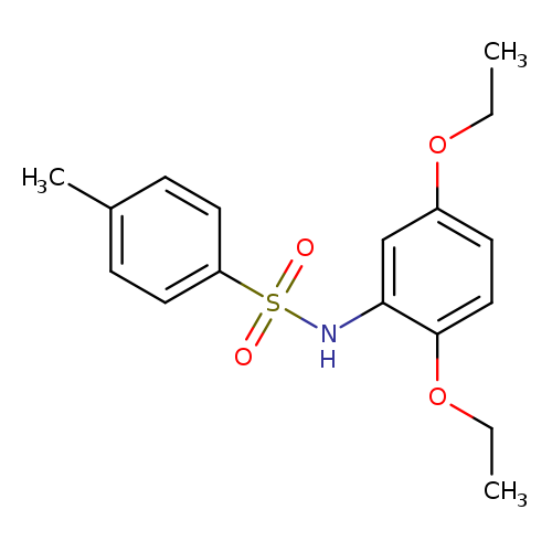 N-(2,5-diethoxyphenyl)-4-methyl-benzenesulfonamide