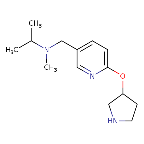 methyl(propan-2-yl){[6-(pyrrolidin-3-yloxy)pyridin-3-yl]methyl}amine