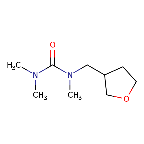 1,3,3-trimethyl-1-[(oxolan-3-yl)methyl]urea