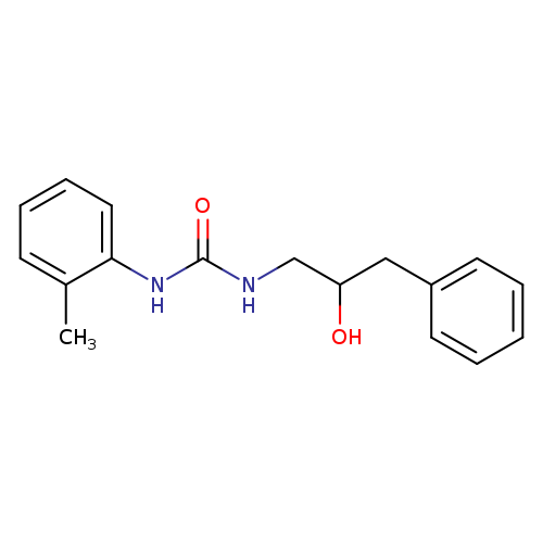 1-(2-hydroxy-3-phenylpropyl)-3-(2-methylphenyl)urea