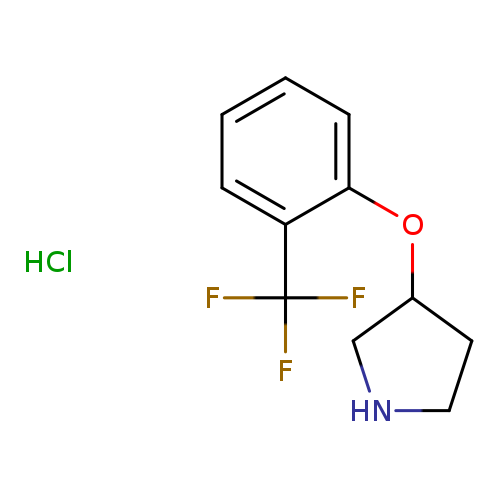 3-[2-(TRIFLUOROMETHYL)PHENOXY]PYRROLIDINE