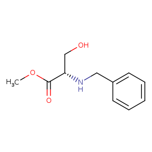 Serine, N-(phenylmethyl)-, methyl ester