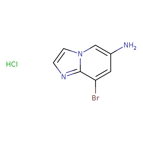8-Bromoimidazo[1,2-a]pyridin-6-amine, HCl