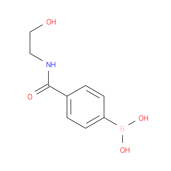 (4-((2-Hydroxyethyl)carbamoyl)phenyl)boronic acid