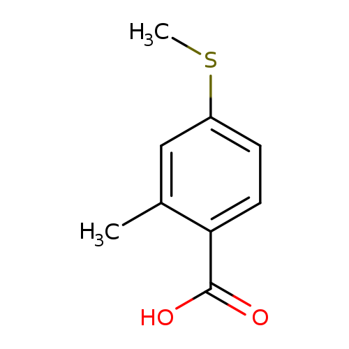 Benzoic acid, 2-methyl-4-(methylthio)-