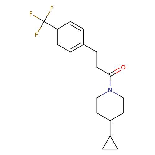 1-(4-cyclopropylidenepiperidin-1-yl)-3-[4-(trifluoromethyl)phenyl]propan-1-one