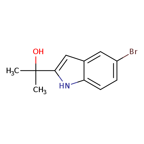 2-(5-bromo-1H-indol-2-yl)propan-2-ol