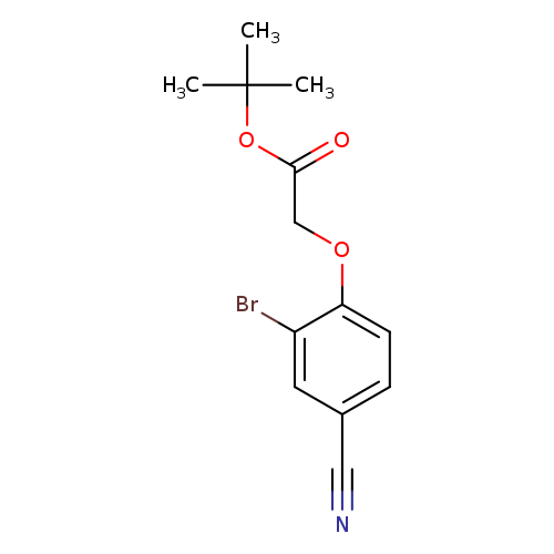 tert-Butyl 2-(2-bromo-4-cyanophenoxy)acetate