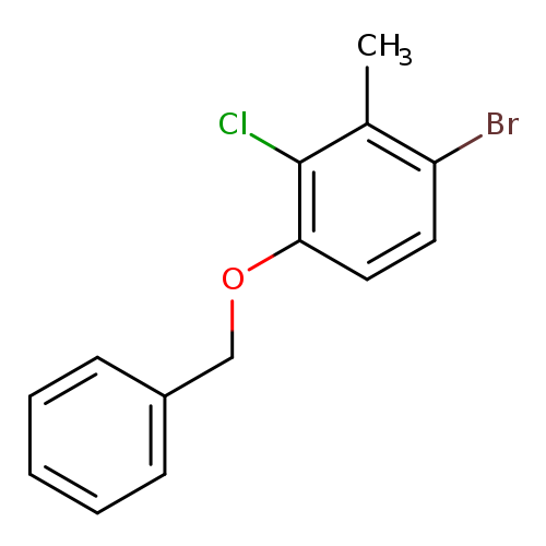 1-(Benzyloxy)-4-bromo-2-chloro-3-methylbenzene