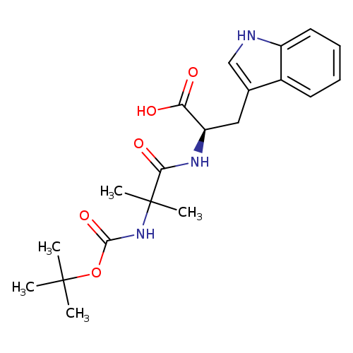 D-Tryptophan, N-[(1,1-dimethylethoxy)carbonyl]-2-methylalanyl-