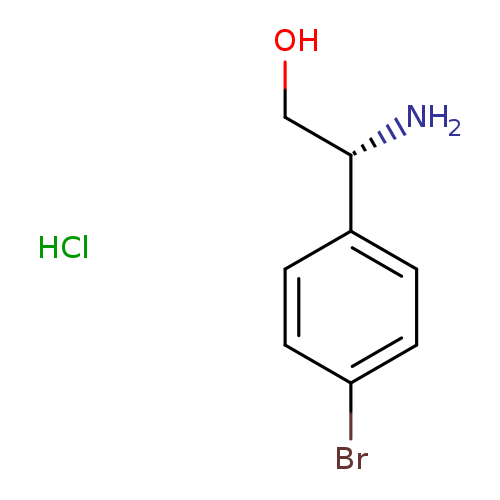 Benzeneethanol, β-amino-4-bromo-, hydrochloride (1:1), (βR)-