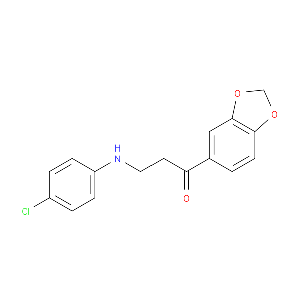 1-(2H-1,3-benzodioxol-5-yl)-3-[(4-chlorophenyl)amino]propan-1-one