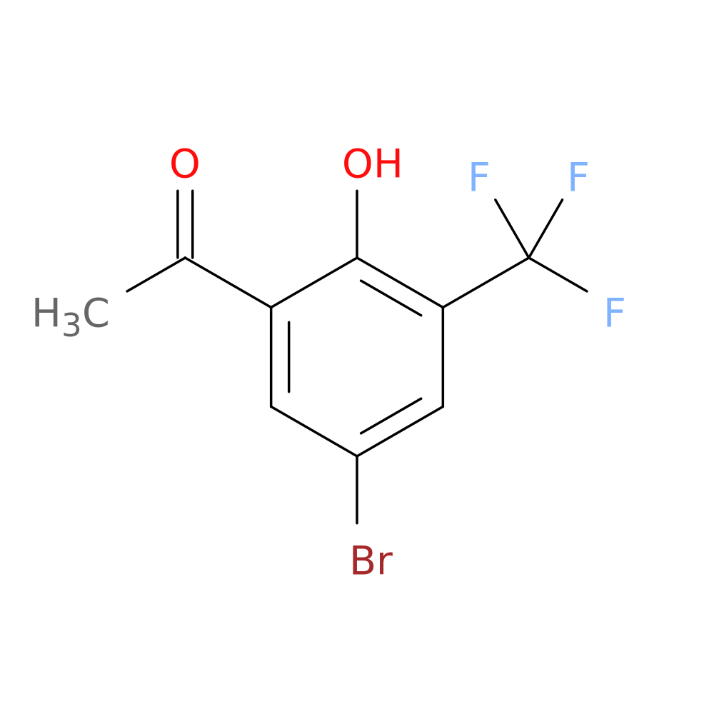 1-[5-bromo-2-hydroxy-3-(trifluoromethyl)phenyl]ethan-1-one