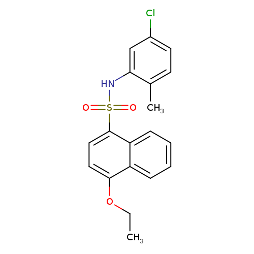 N-(5-chloro-2-methylphenyl)-4-ethoxynaphthalene-1-sulfonamide