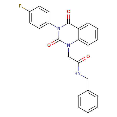 N-benzyl-2-[3-(4-fluorophenyl)-2,4-dioxo-1,2,3,4-tetrahydroquinazolin-1-yl]acetamide