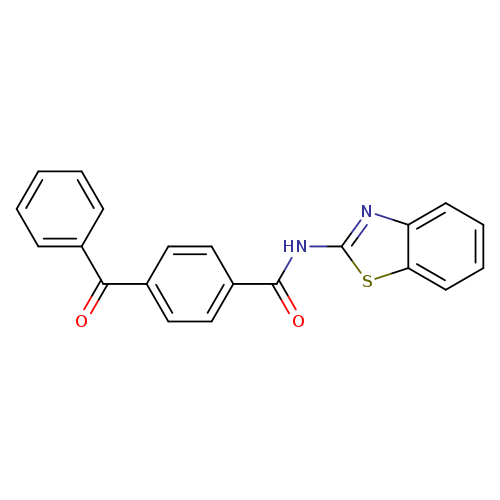 4-benzoyl-N-(1,3-benzothiazol-2-yl)benzamide