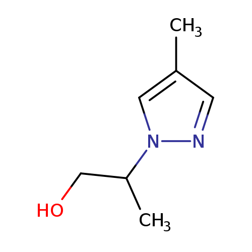 2-(4-Methyl-1H-pyrazol-1-yl)propan-1-ol