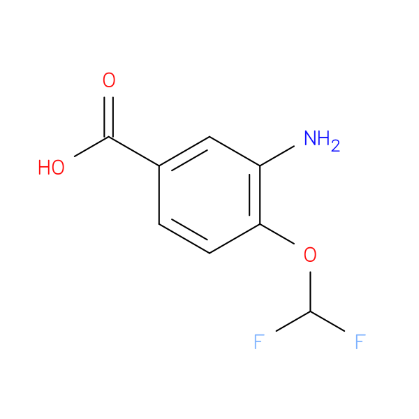 3-amino-4-(difluoromethoxy)benzoic acid
