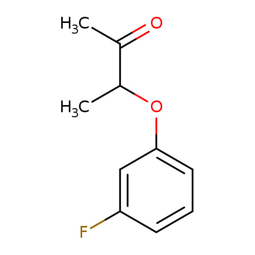 3-(3-fluorophenoxy)butan-2-one