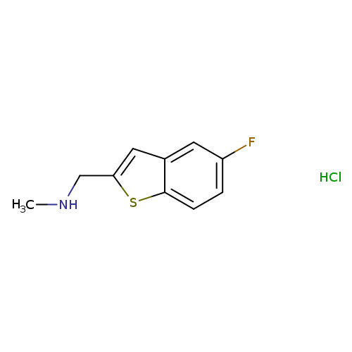 [(5-fluoro-1-benzothiophen-2-yl)methyl](methyl)amine hydrochloride