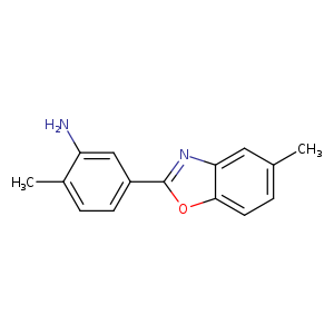 2-Methyl-5-(5-methyl-benzooxazol-2-yl)-phenylamine