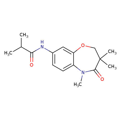 2-methyl-N-(3,3,5-trimethyl-4-oxo-2,3,4,5-tetrahydro-1,5-benzoxazepin-8-yl)propanamide