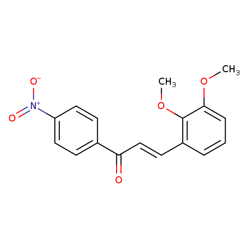 (2E)-3-(2,3-dimethoxyphenyl)-1-(4-nitrophenyl)prop-2-en-1-one