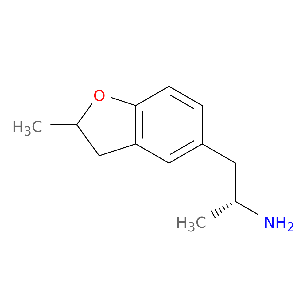 (2R)-1-(2-methyl-2,3-dihydro-1-benzofuran-5-yl)propan-2-amine