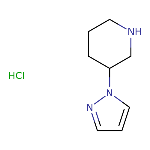 3-(1H-pyrazol-1-yl)piperidine hydrochloride