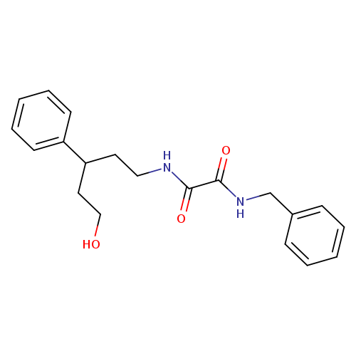 N'-benzyl-N-(5-hydroxy-3-phenylpentyl)ethanediamide